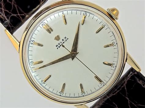 Rolex Vintage Precision 18k 